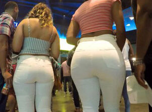 perfect round asses