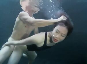 Chinese underwater fuck-a-thon