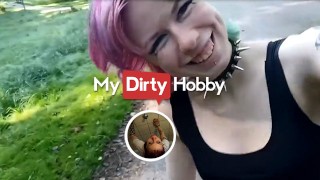MyDirtyHobby – Elli_Young Loves A Good Public Fucking And She Doesn’t Care About Any Spectators