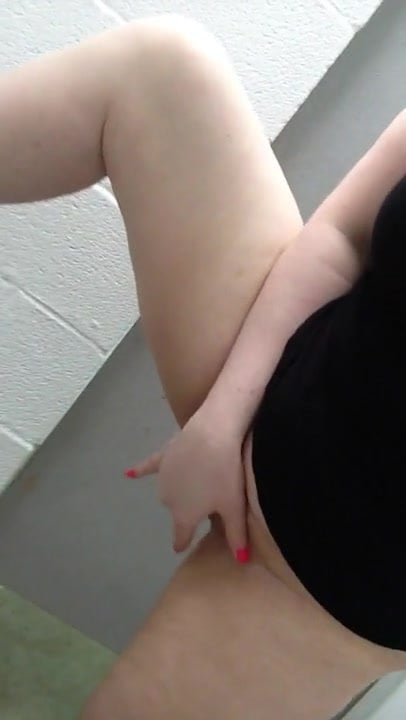 Public restroom fingering and nudity, pt 1, 6-19-2016