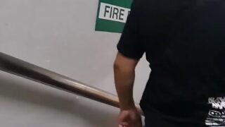 RISKY SEX-Asian Fuck in Public Fire Exit In MALL