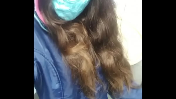 Winter Jacket Pandemic Face Mask Public Restroom Hairy Pussy Masturbating Stand Up Pee Urine Fetish Camgirl