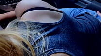 Beautiful girl sucking and fucking in the car
