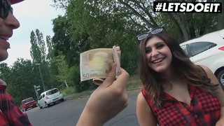 BumsBus – July Johnson Busty German Teen Paid For Hardcore Interracial Car Sex – LETSDOEIT