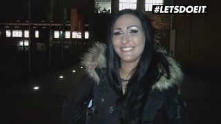 BumsBus – Mira Grey German Brunette Slut Fucks Stranger For Cash – LETSDOEIT