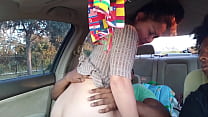 Asian Milf loves black dick in car ( Google JayLa Inc)